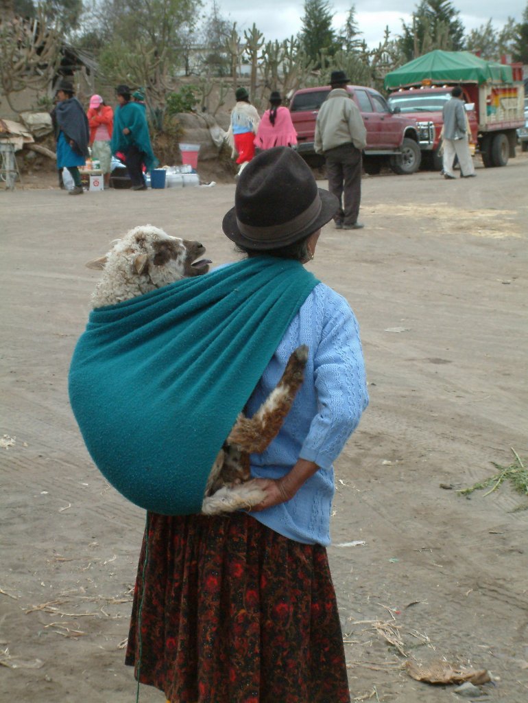 09-Mother with sheep.jpg - Mother with sheep